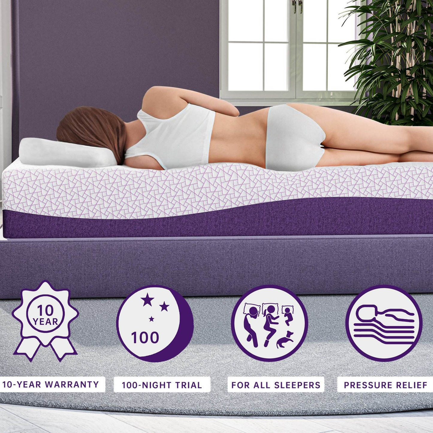 Hybrid Roll-Up Pocket Spring Mattress