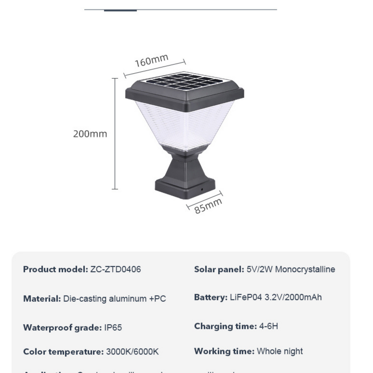 Illuminate Your Entrance with Post Solar Lights