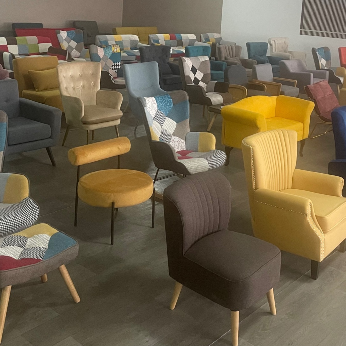 Chesterfield Patchwork KD Small Sofa