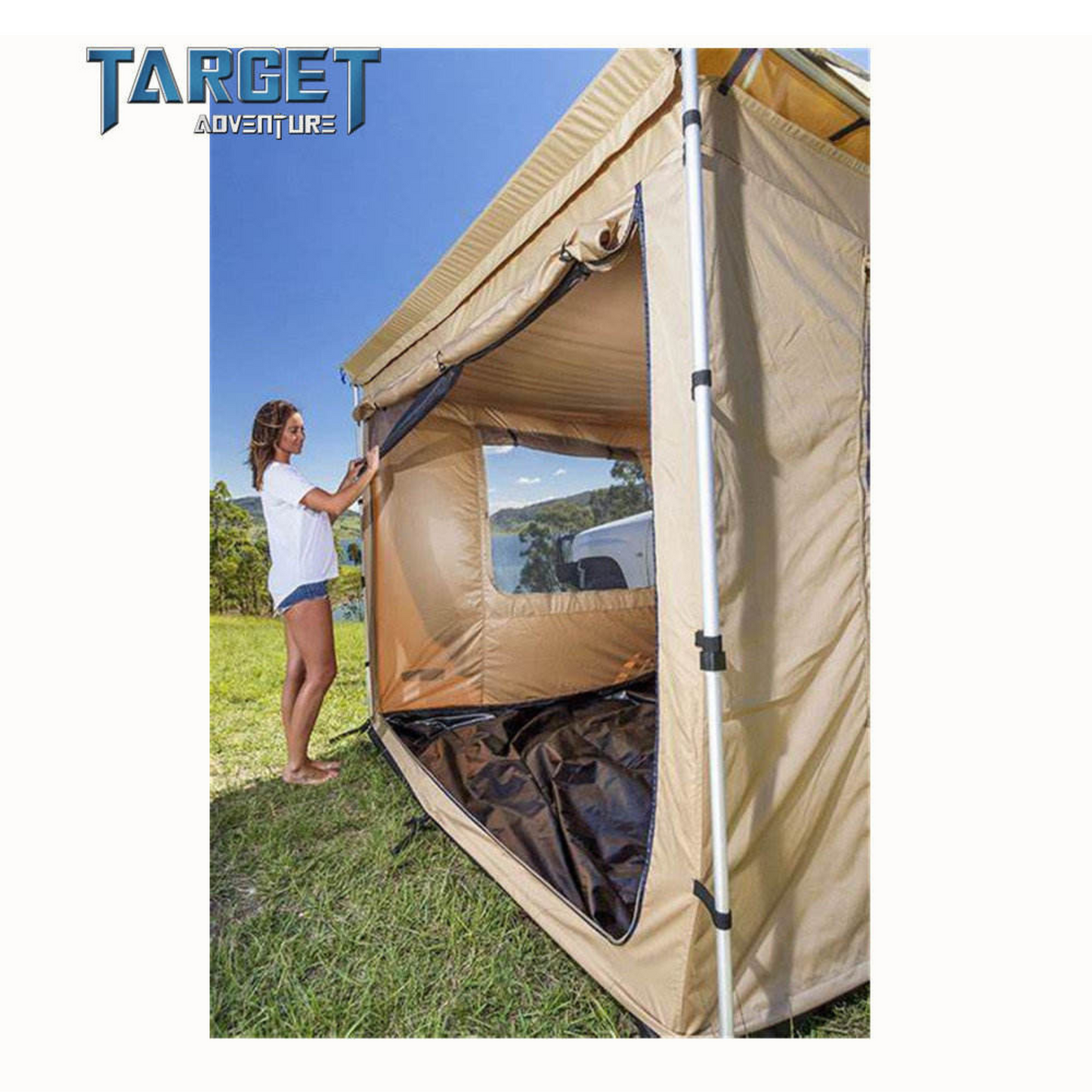 420D Oxford Roof Tent Pull-Out Awning