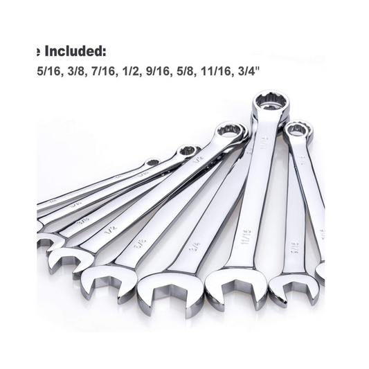 Combination Ratchet Wrench Set