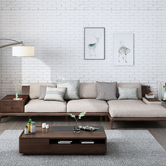 Modern Shaped Corner Sofa