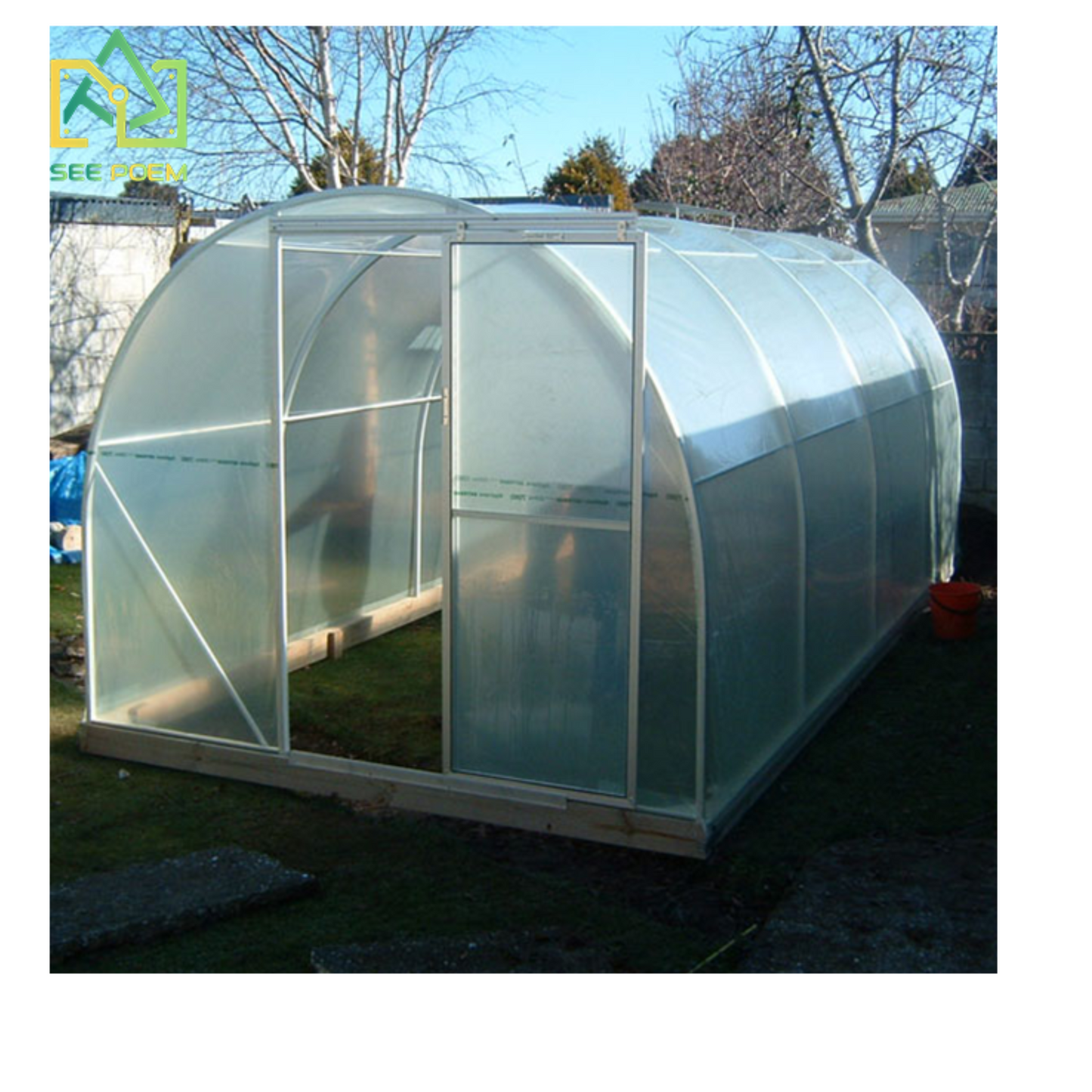 Plastic Film Garden Tunnels