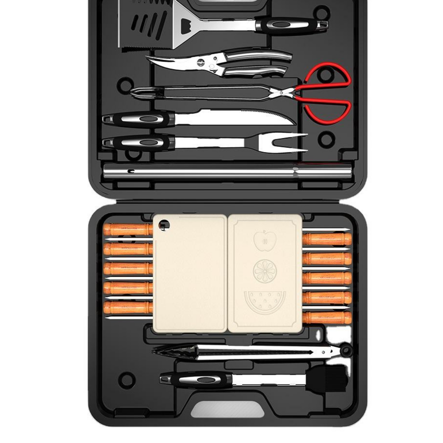 29pcs Stainless Steel BBQ Tools Set