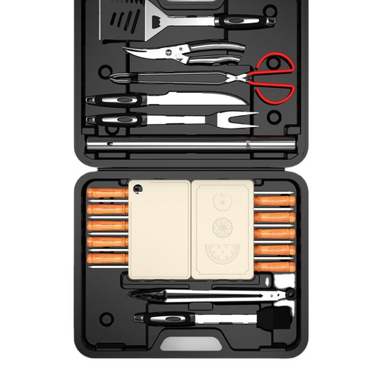29pcs Stainless Steel BBQ Tools Set
