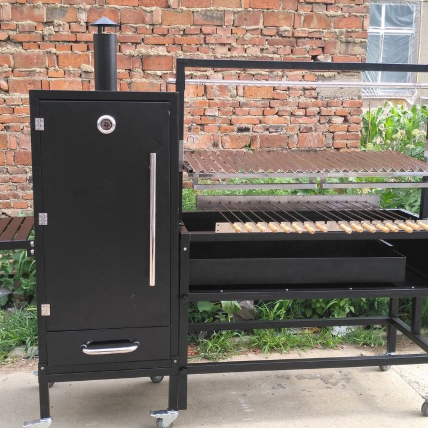 BBQ Argentina Grill Pit Machine
