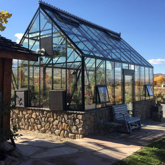 Small Glass Greenhouse