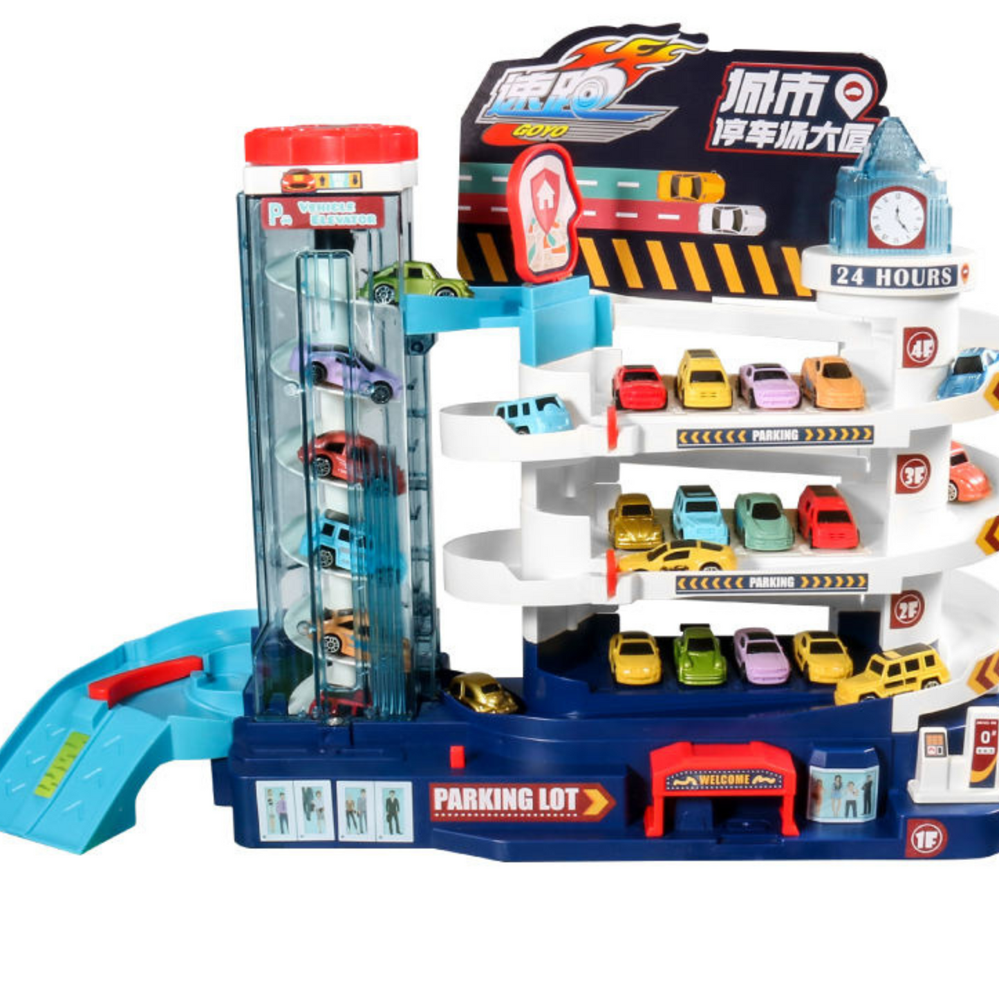 Educational Garage Slot Toy Set