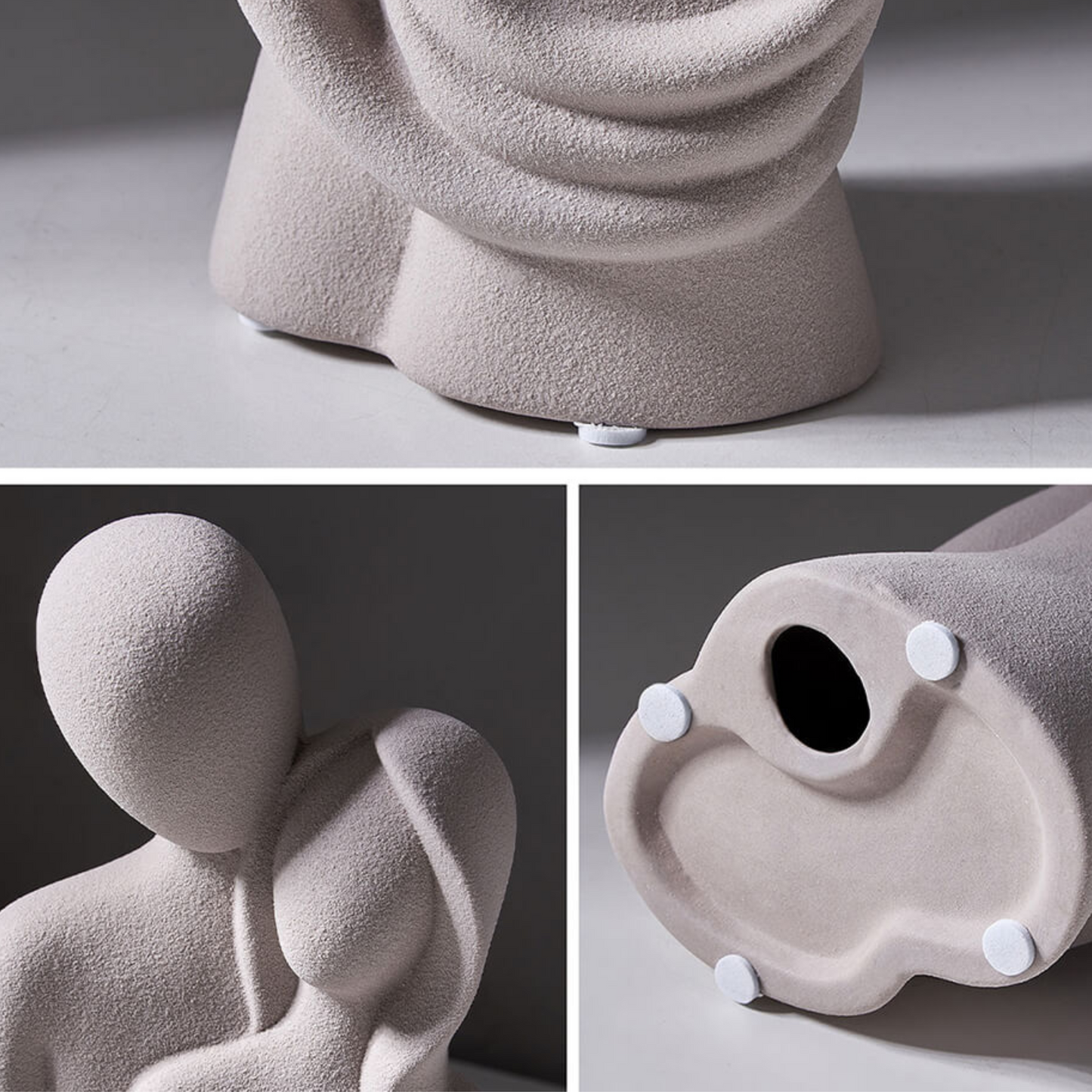 Resin Abstract Couple Statue