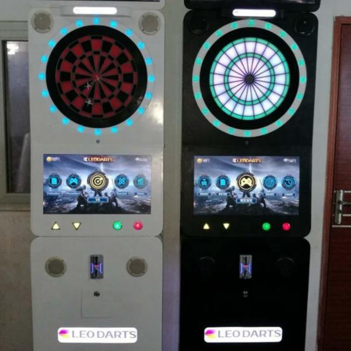 Coin Operated Deluxe Electronic Darts Machine