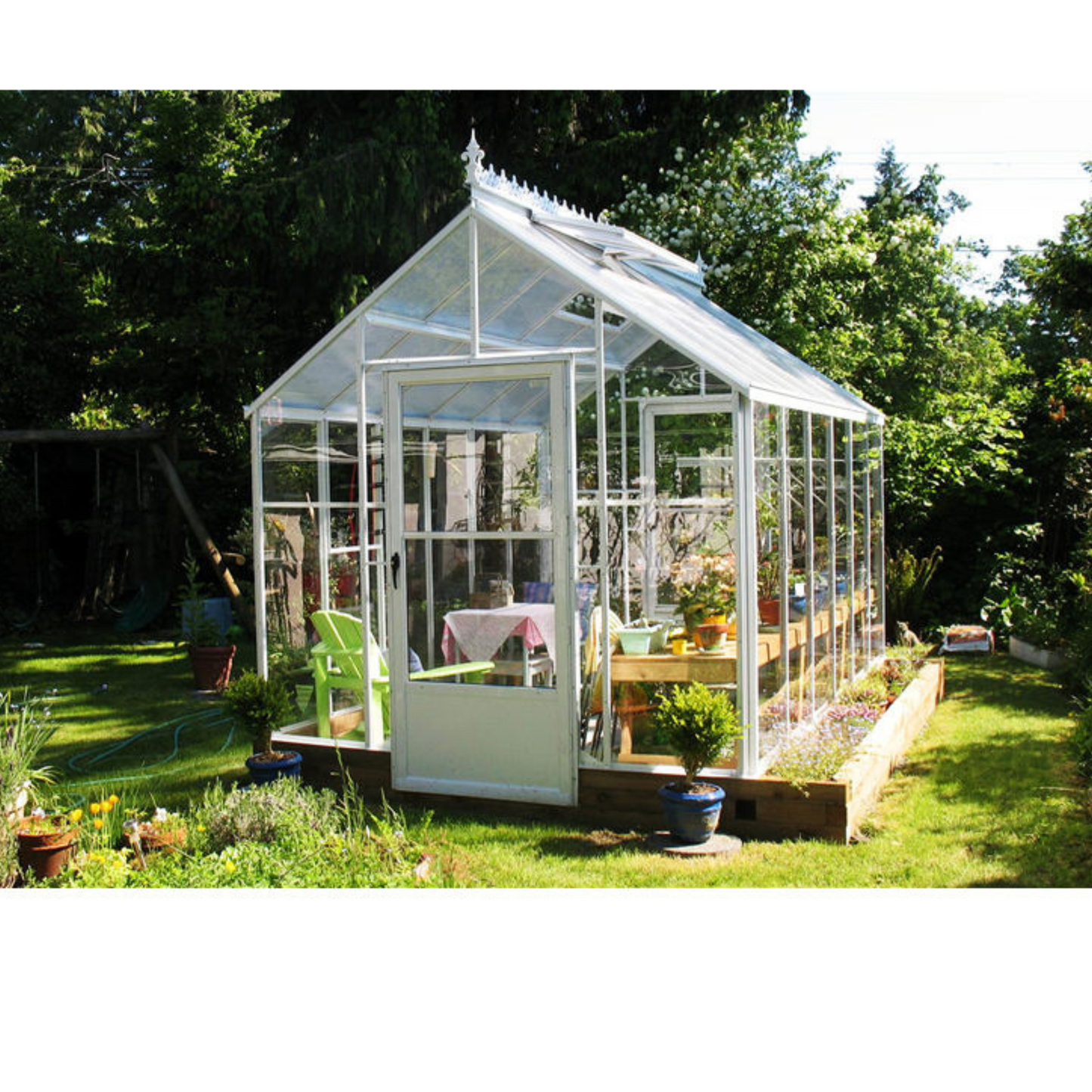 Small Glass Greenhouse