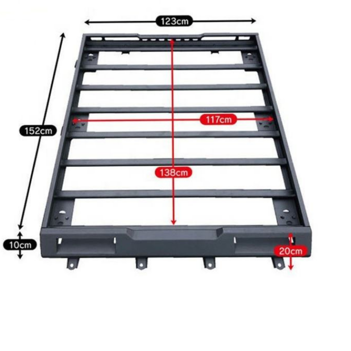 Aluminum Roof Rack Luggage Carrier