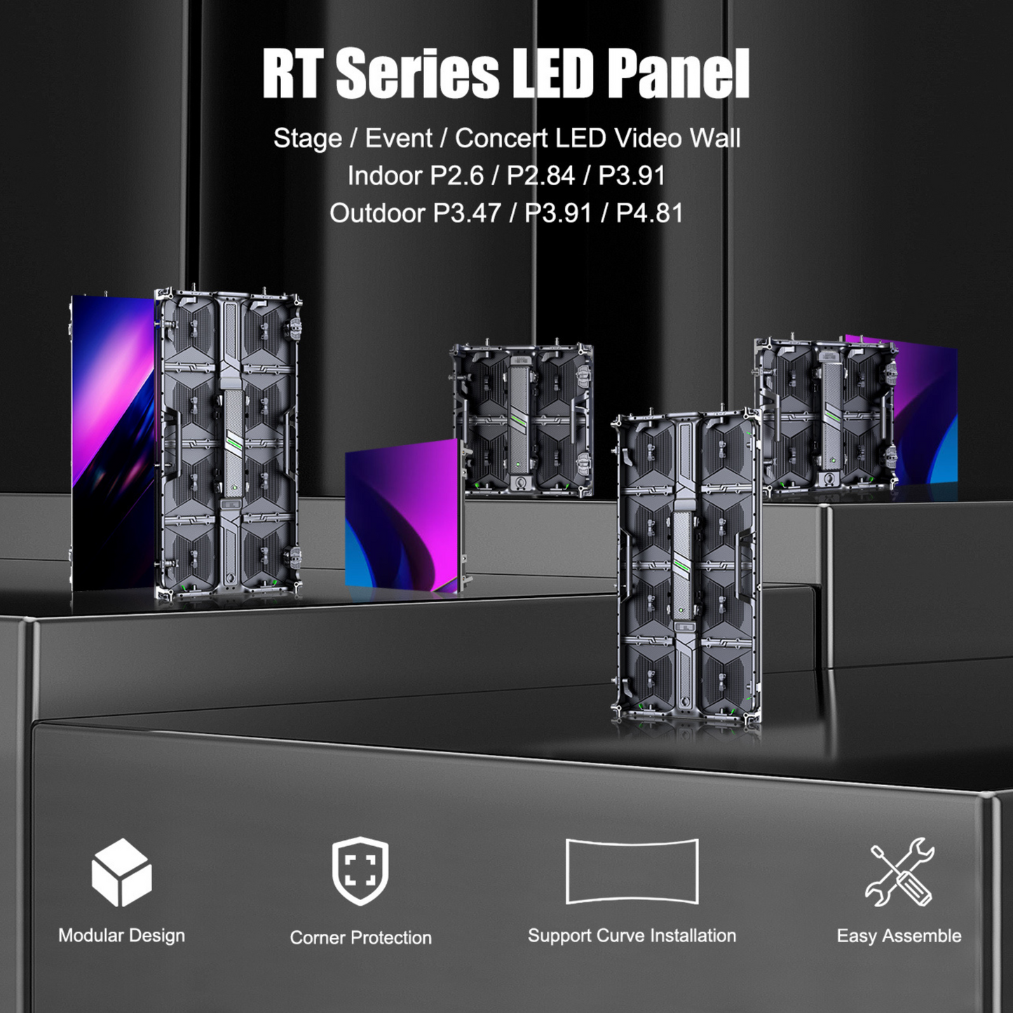 Waterproof LED Wall Rental