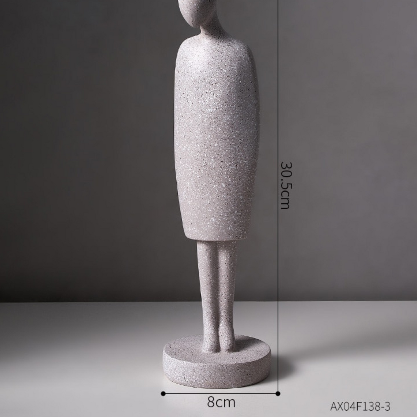 Resin Abstract Couple Statue