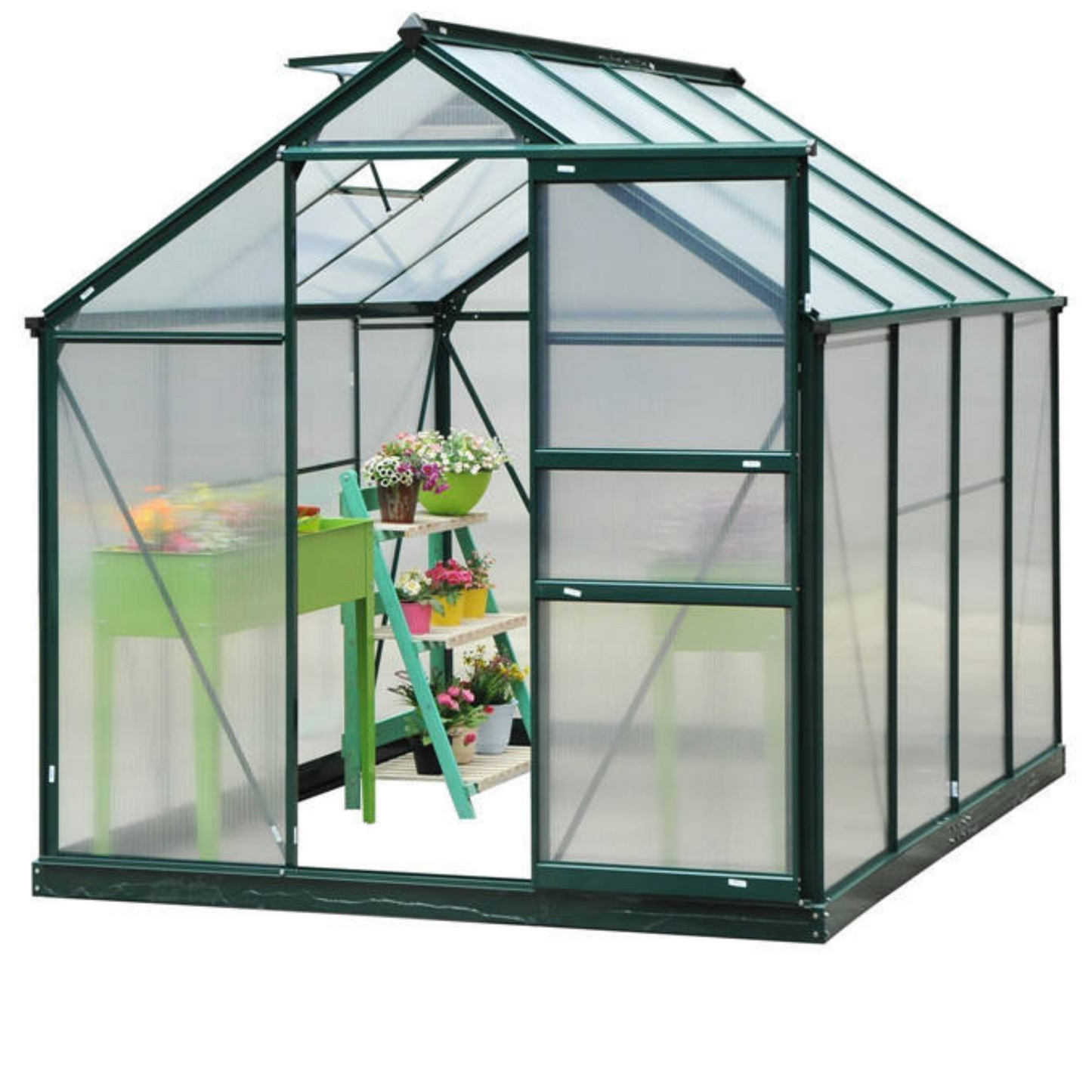 Home Single Span Mini Greenhouse