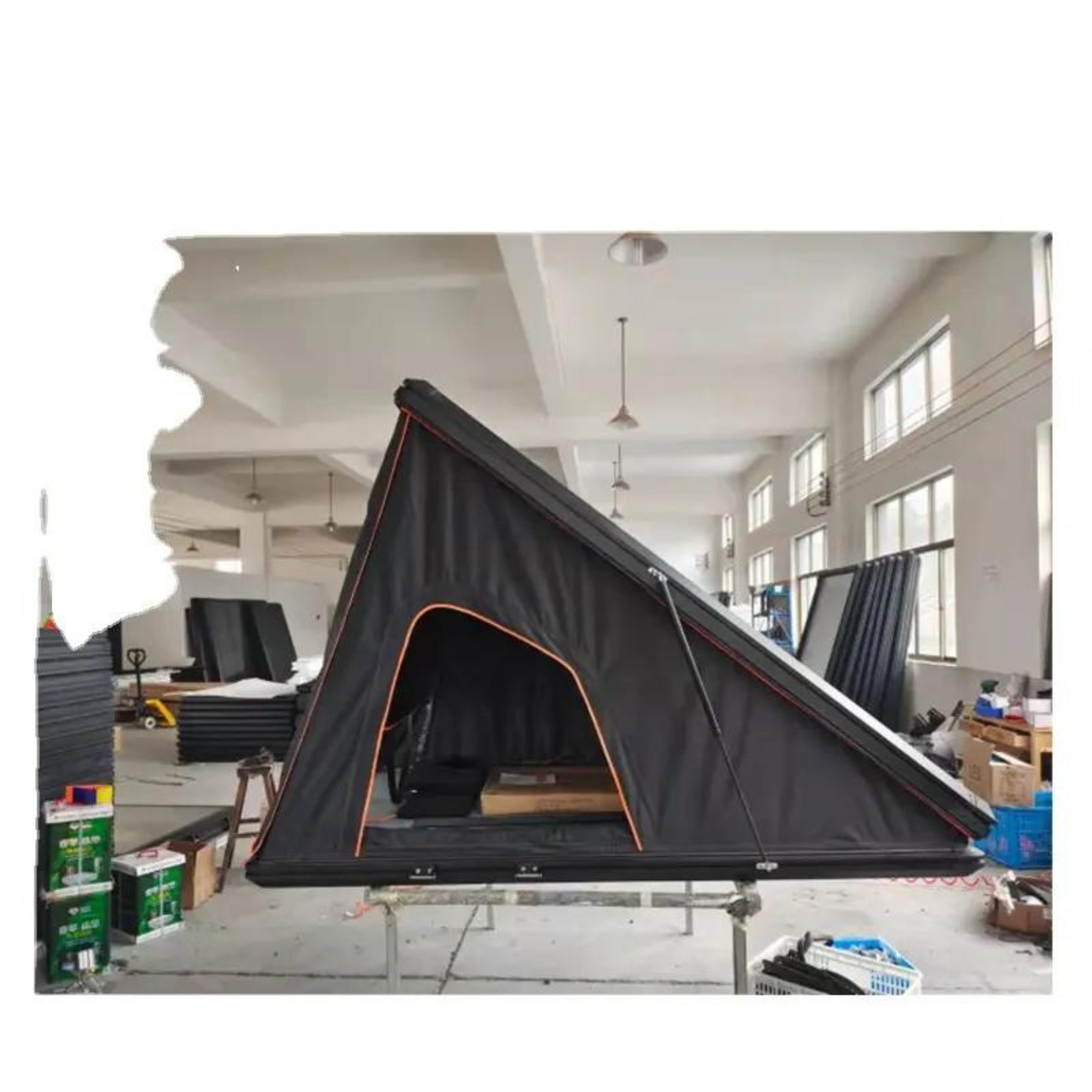 Hard Shell Triangle Car Camping Roof Top Tent