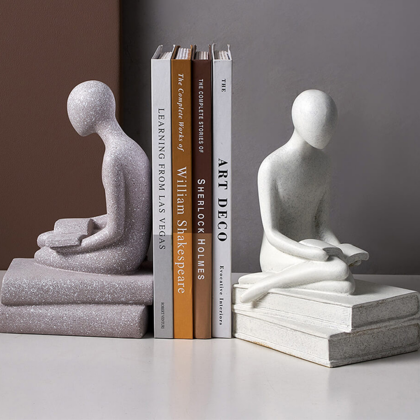 Resin Abstract Couple Statue