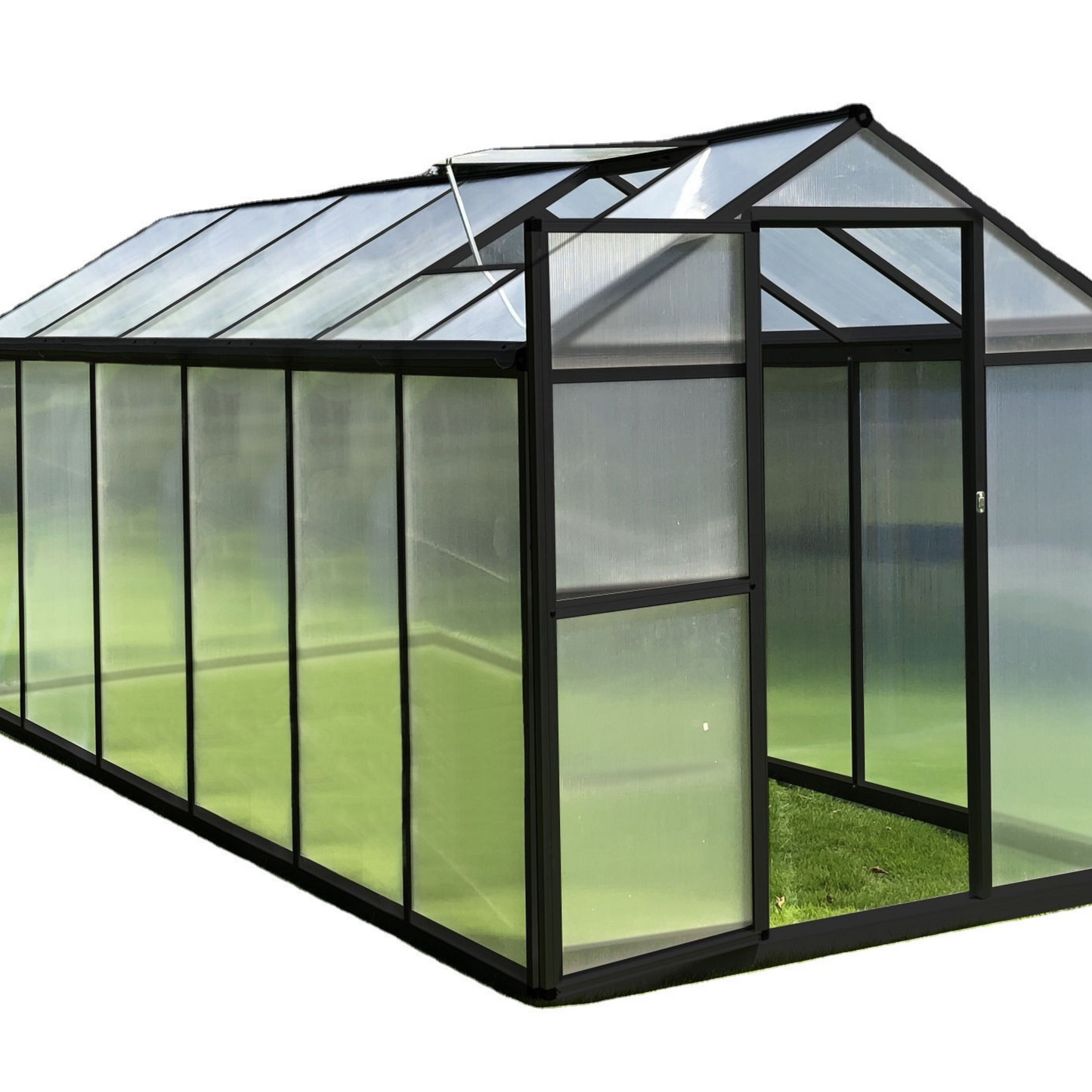 Durable Black Garden Greenhouse
