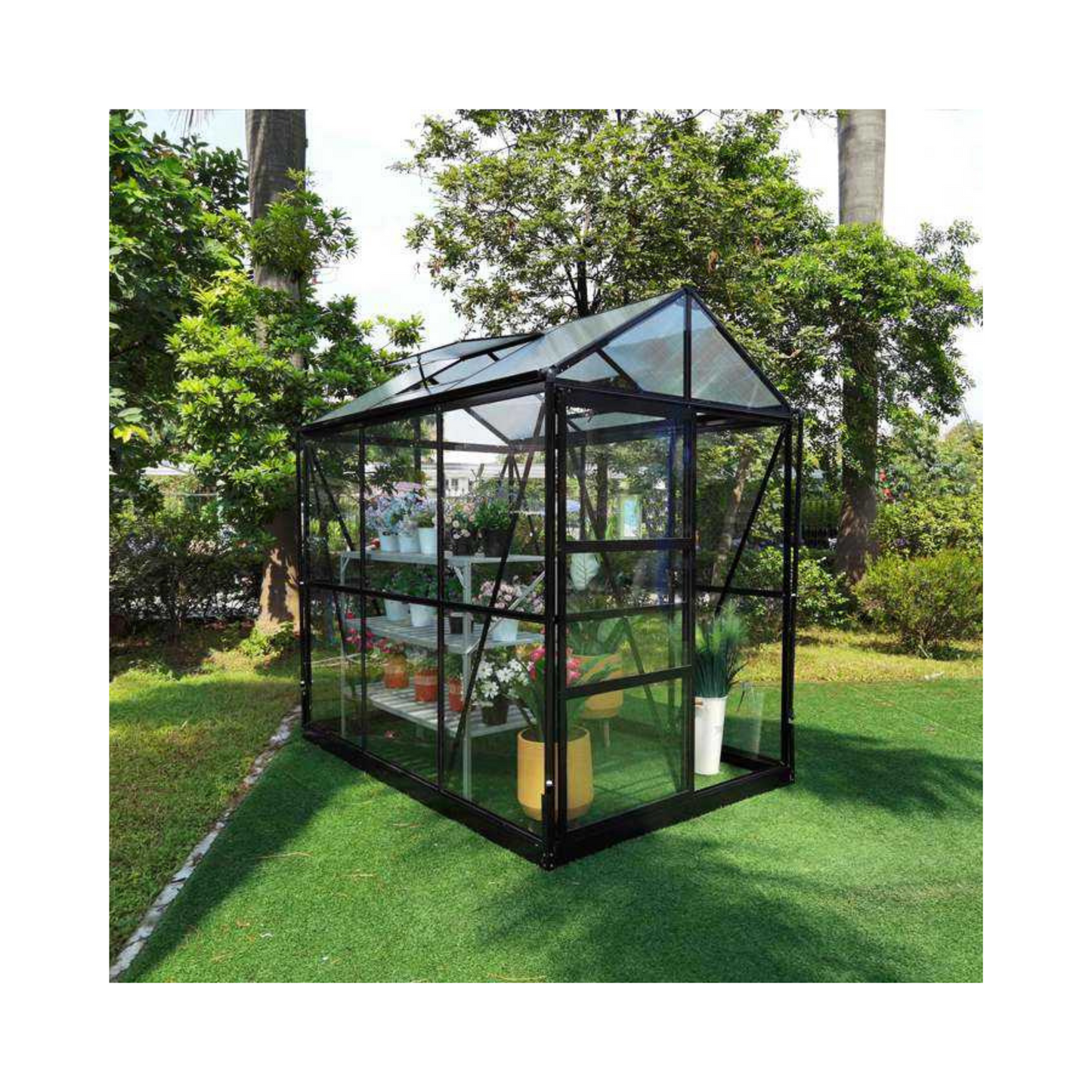 Multispan Assembled Green House Garden