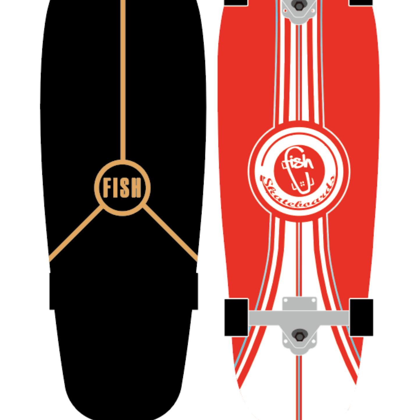Maple Land Surf Skateboard