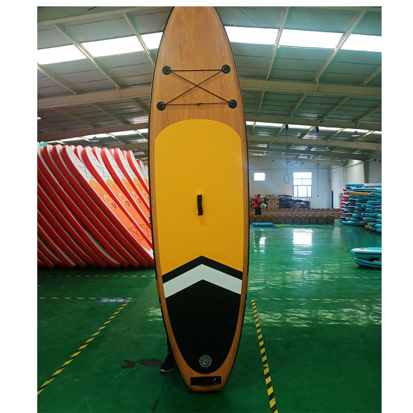 Inflatable Paddle Board with Fins