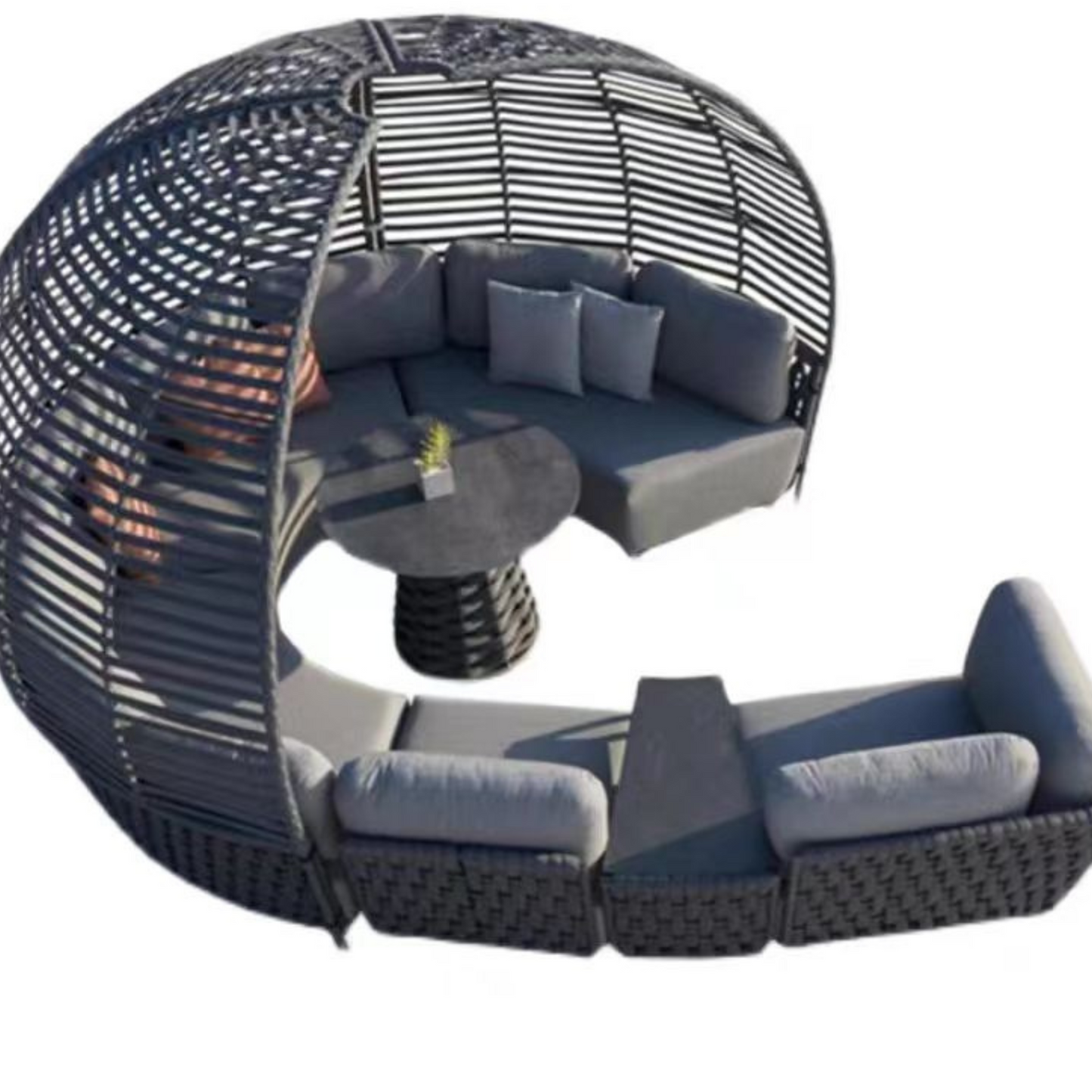 Luxurious Round Garden Furniture