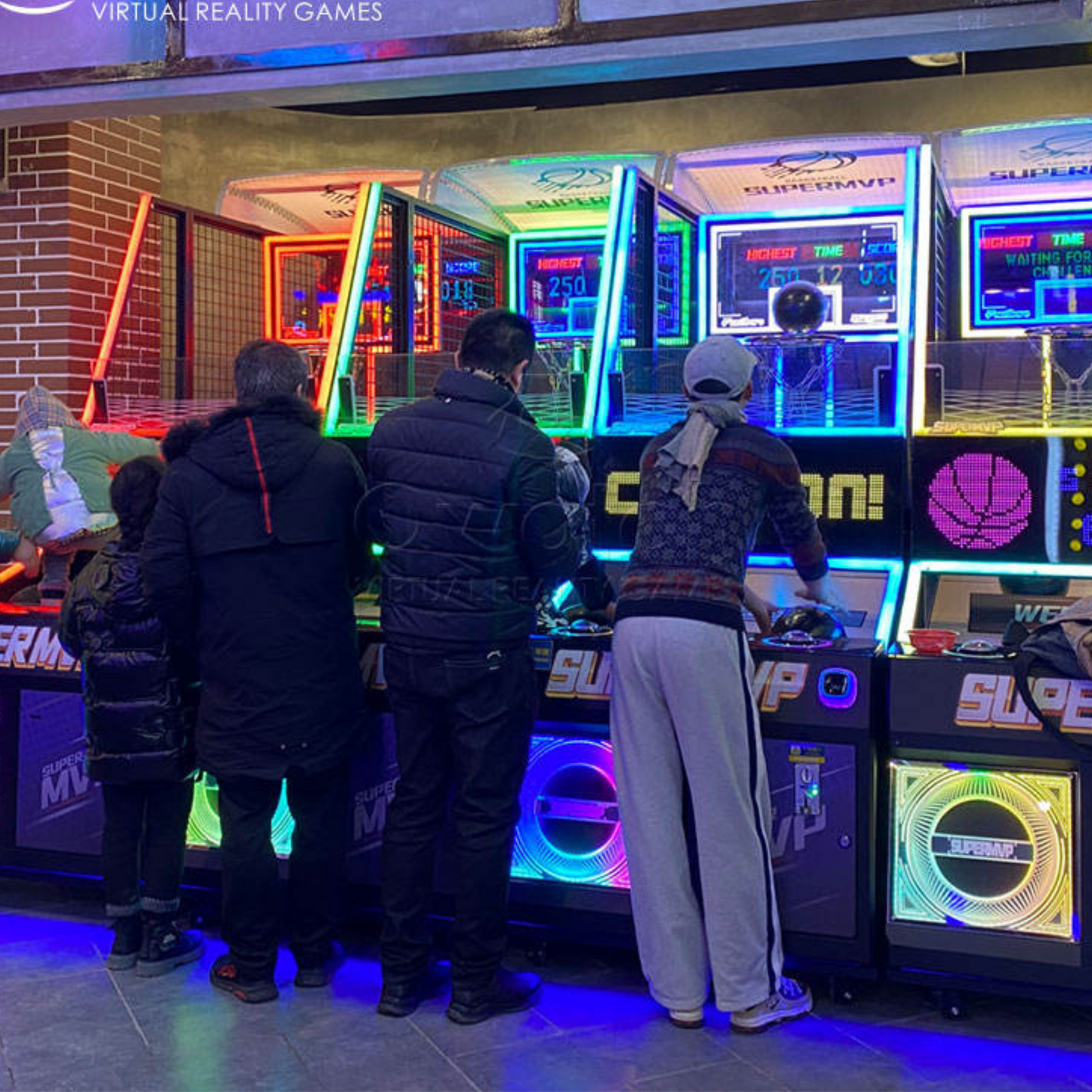 Basketball Shooting Simulator Arcade Machine