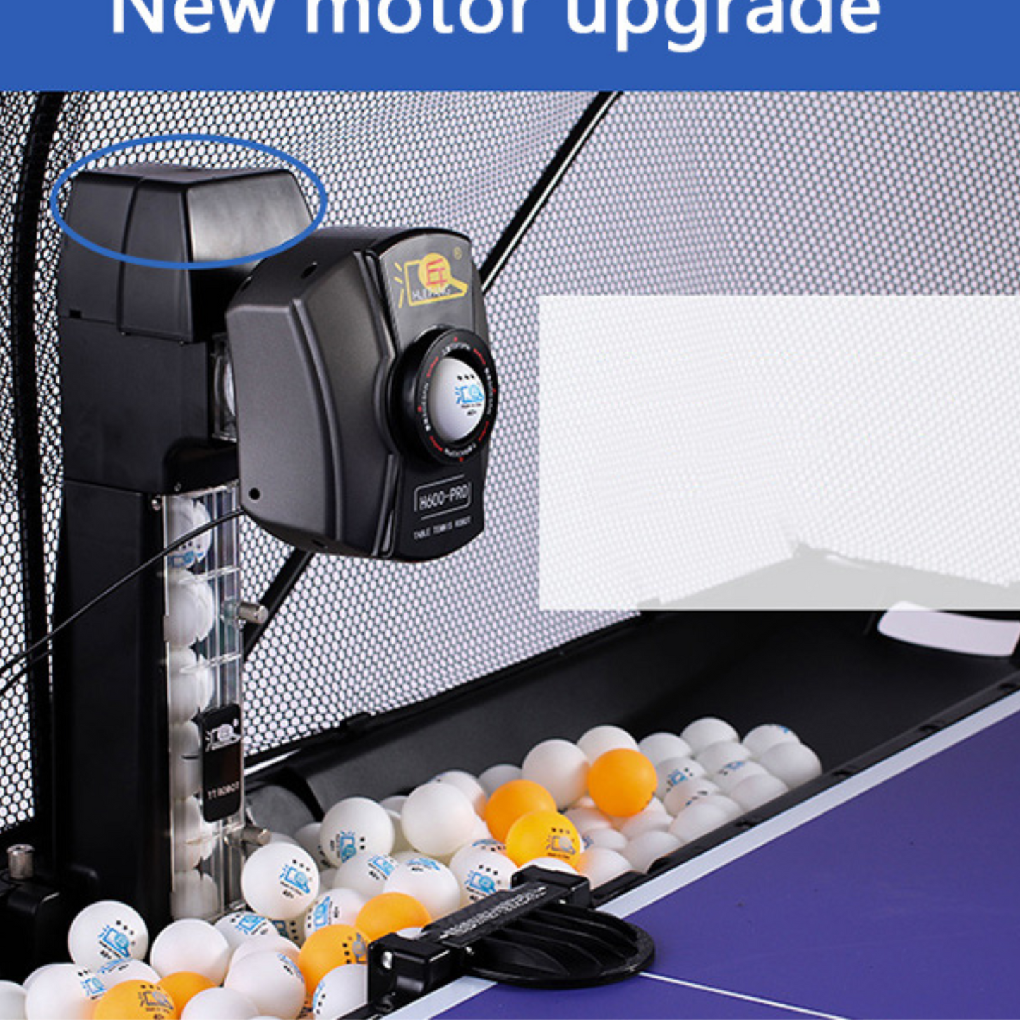 ABS Reclaim Tank Table Tennis Robot