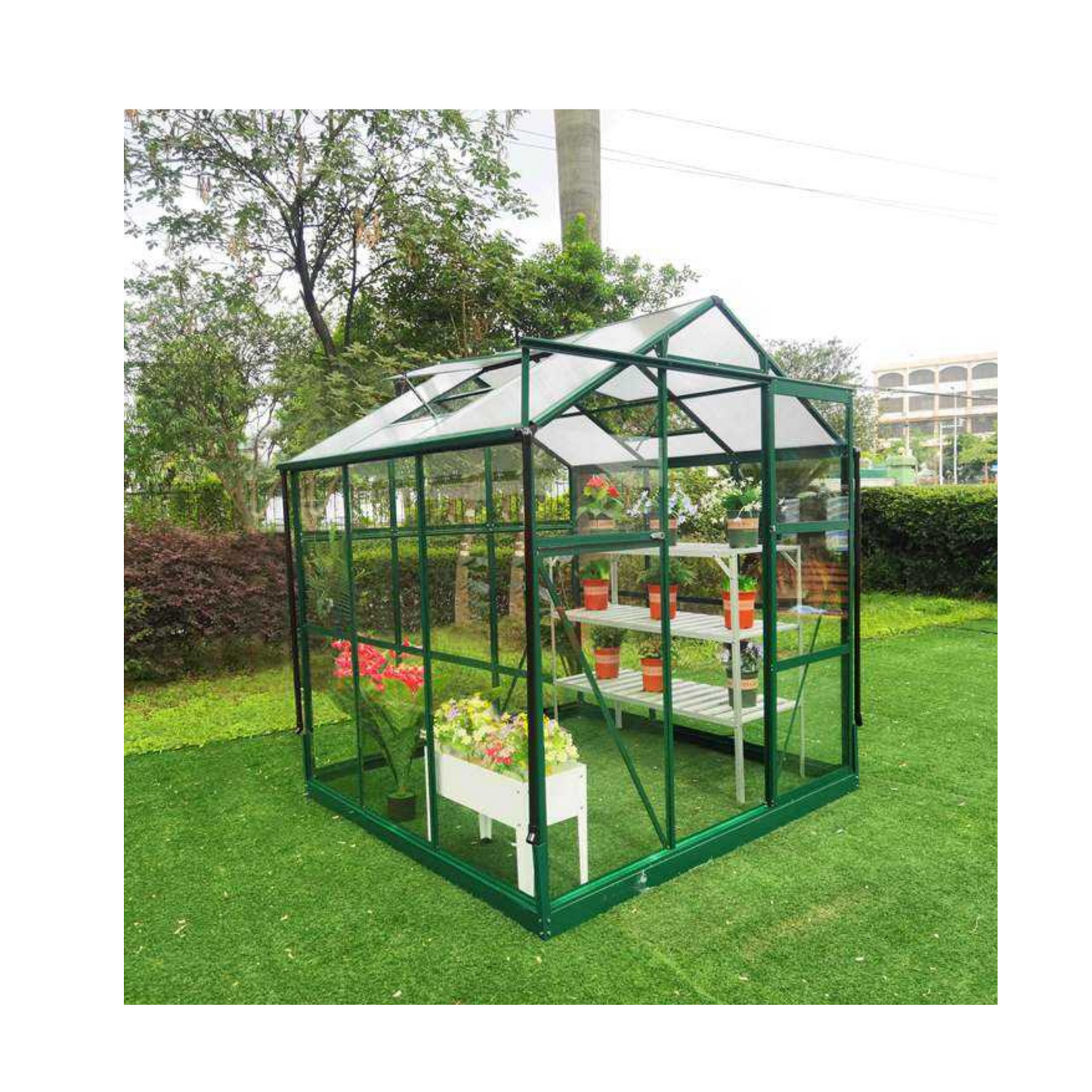 Multispan Assembled Green House Garden