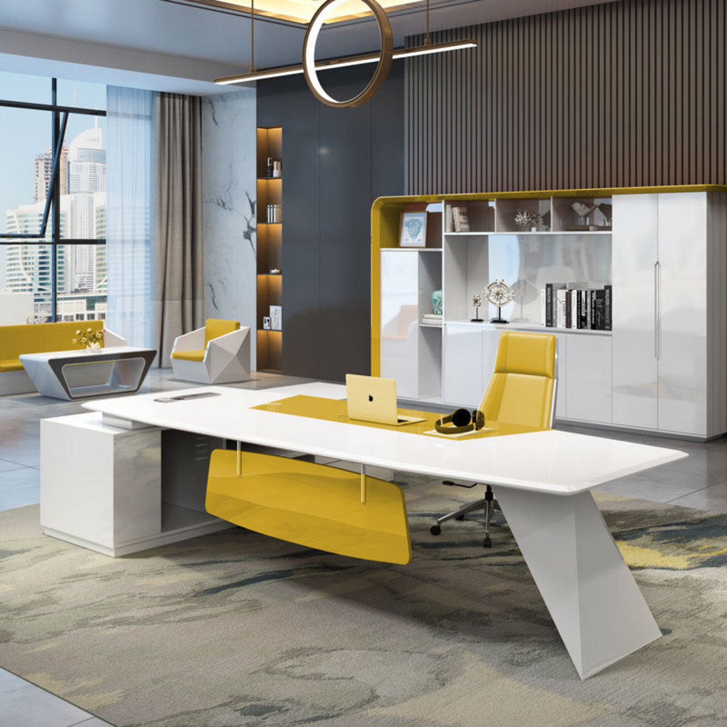 High Tech Wood Commercial Furniture