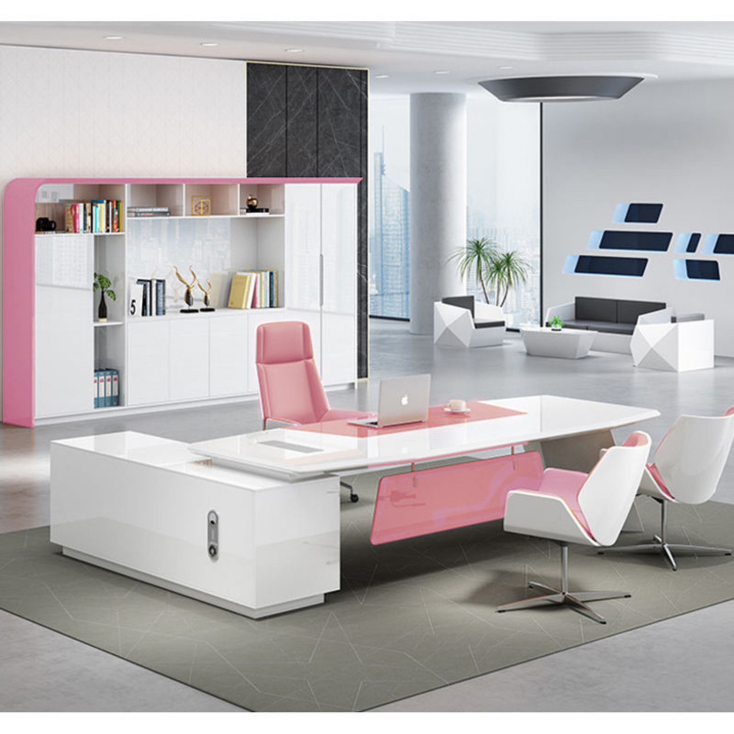High Tech Wood Commercial Furniture