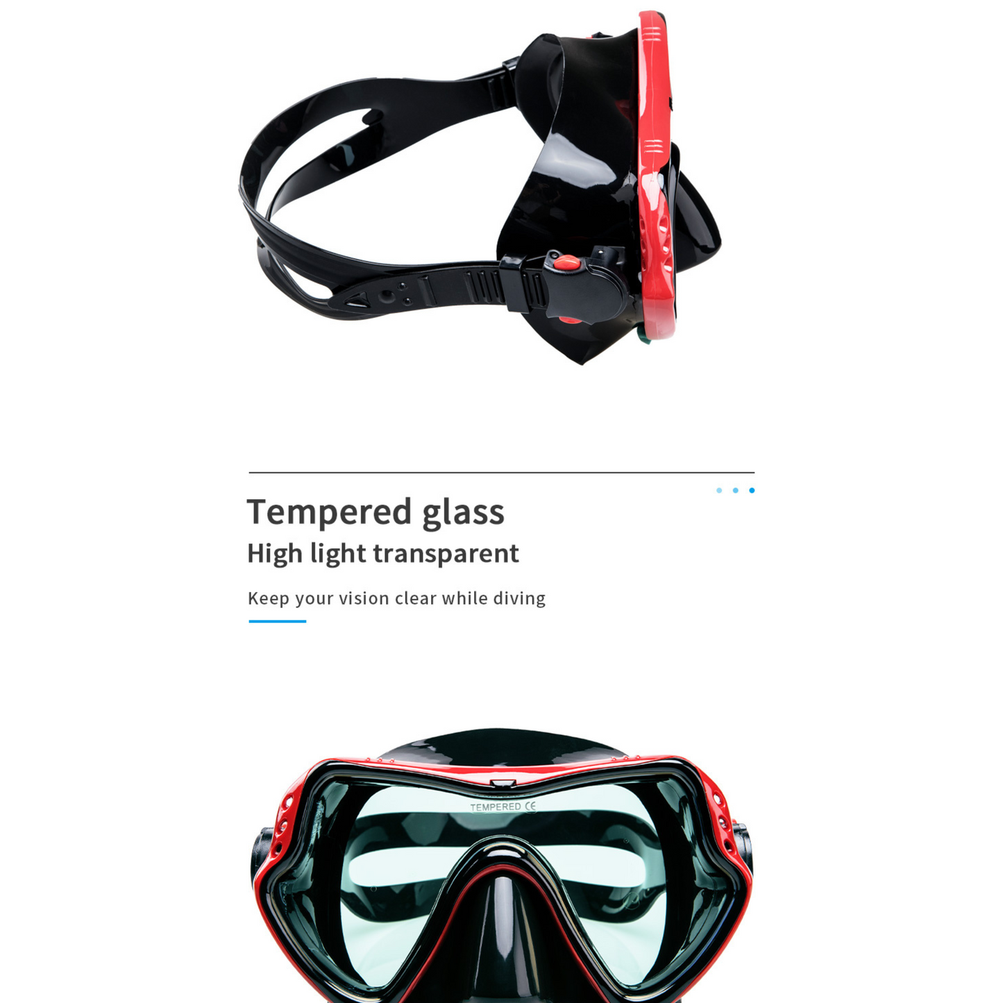 Superior Quality Diving Snorkel Mask Set