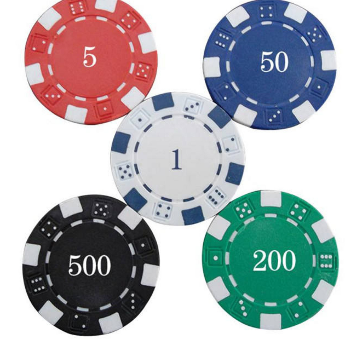 Aluminium Chip Case Poker Set