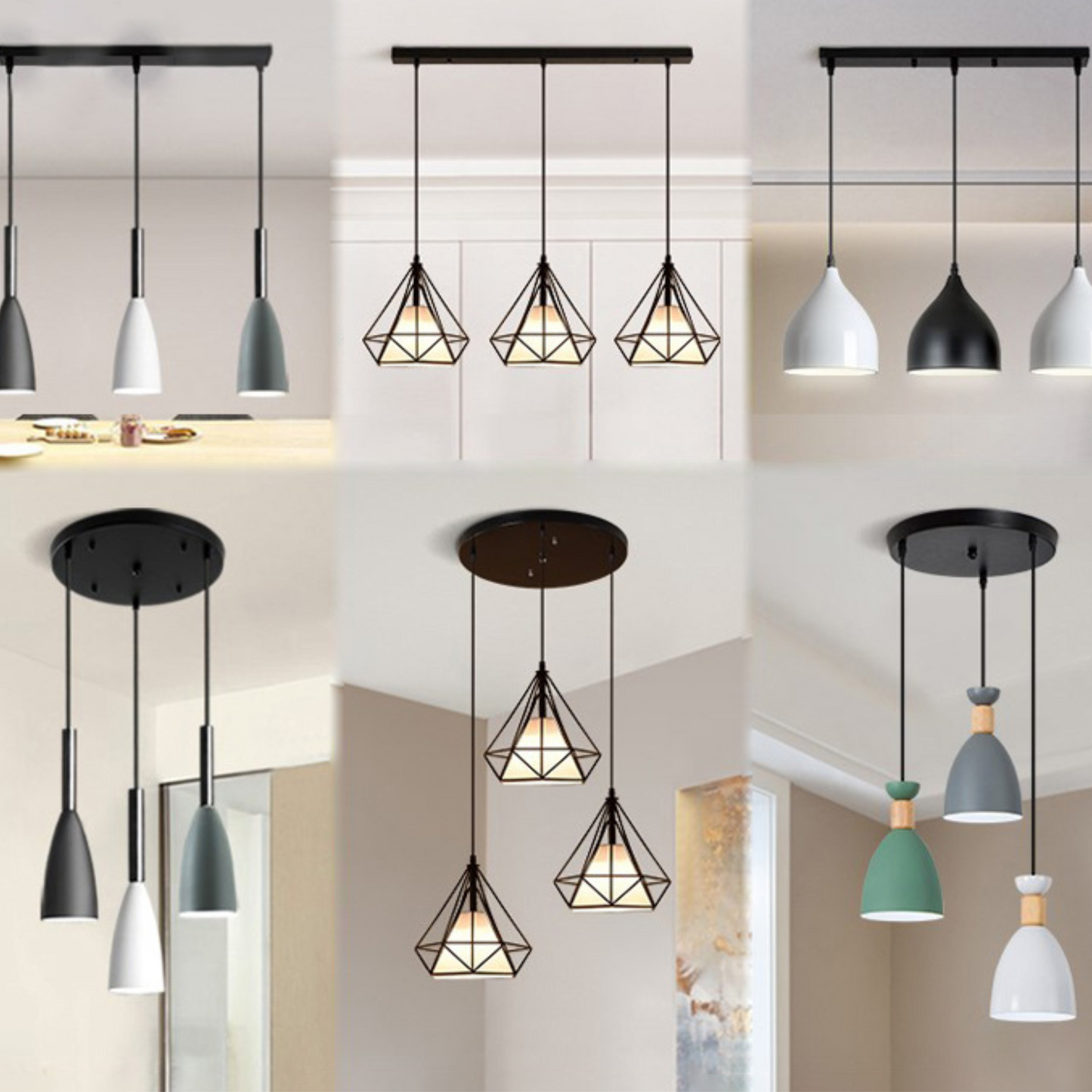Iron Chandelier Hanging Light
