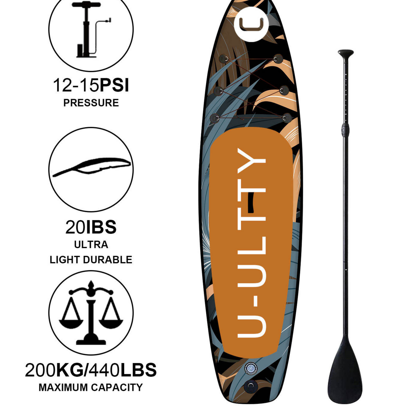 Inflatable Paddle Board Paddle Set