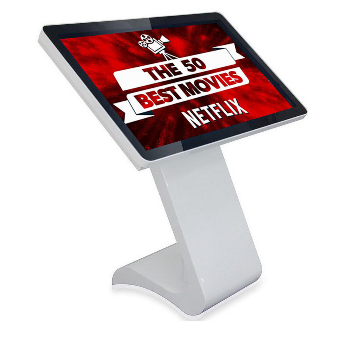 Pedestal Horizontal Touch Screen