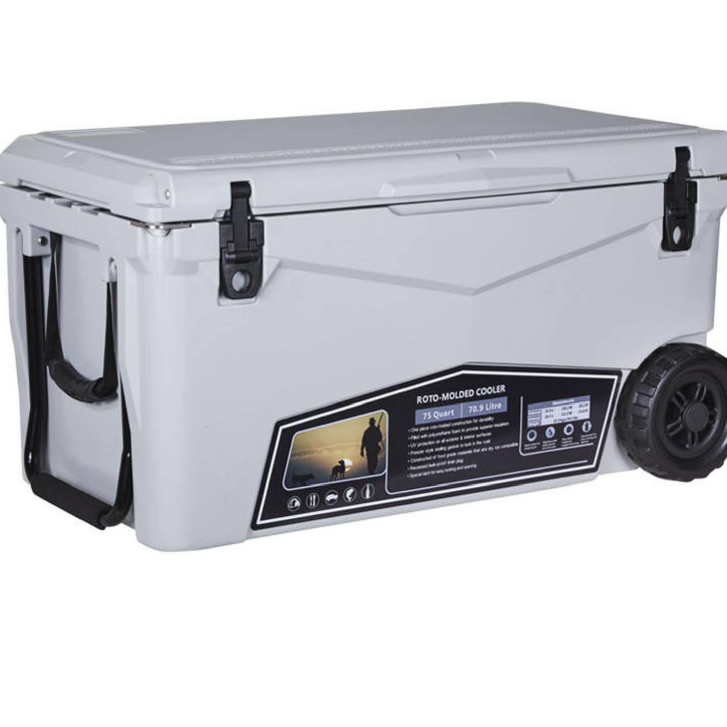 Wheel Rotomolded Cooler Box