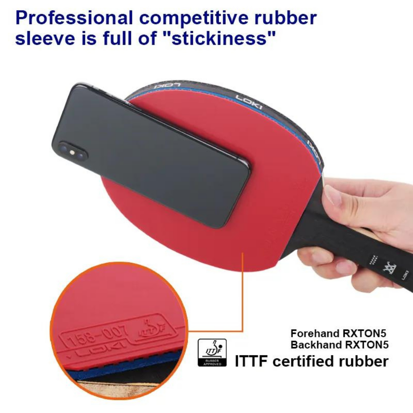 Professional Game Table Tennis Racket