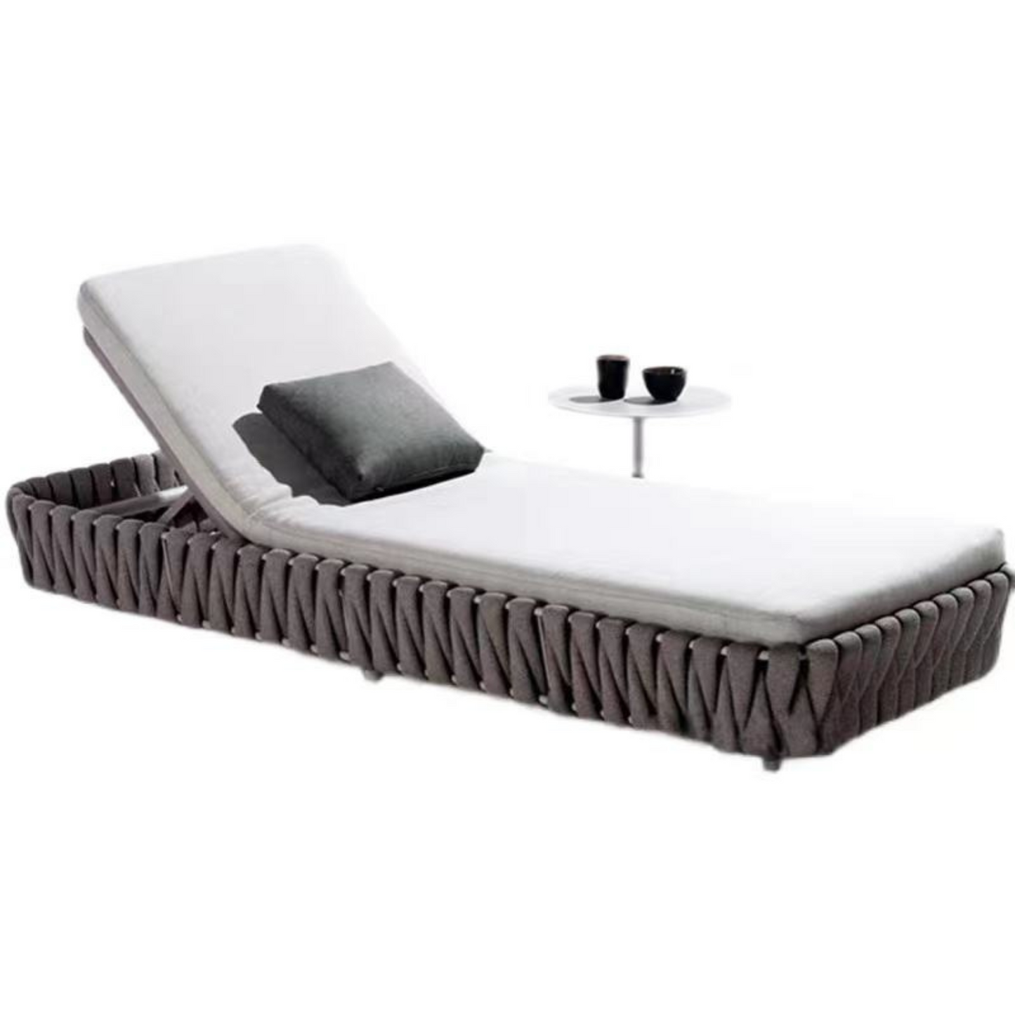 Stylish Rope Fabric Sun Beds