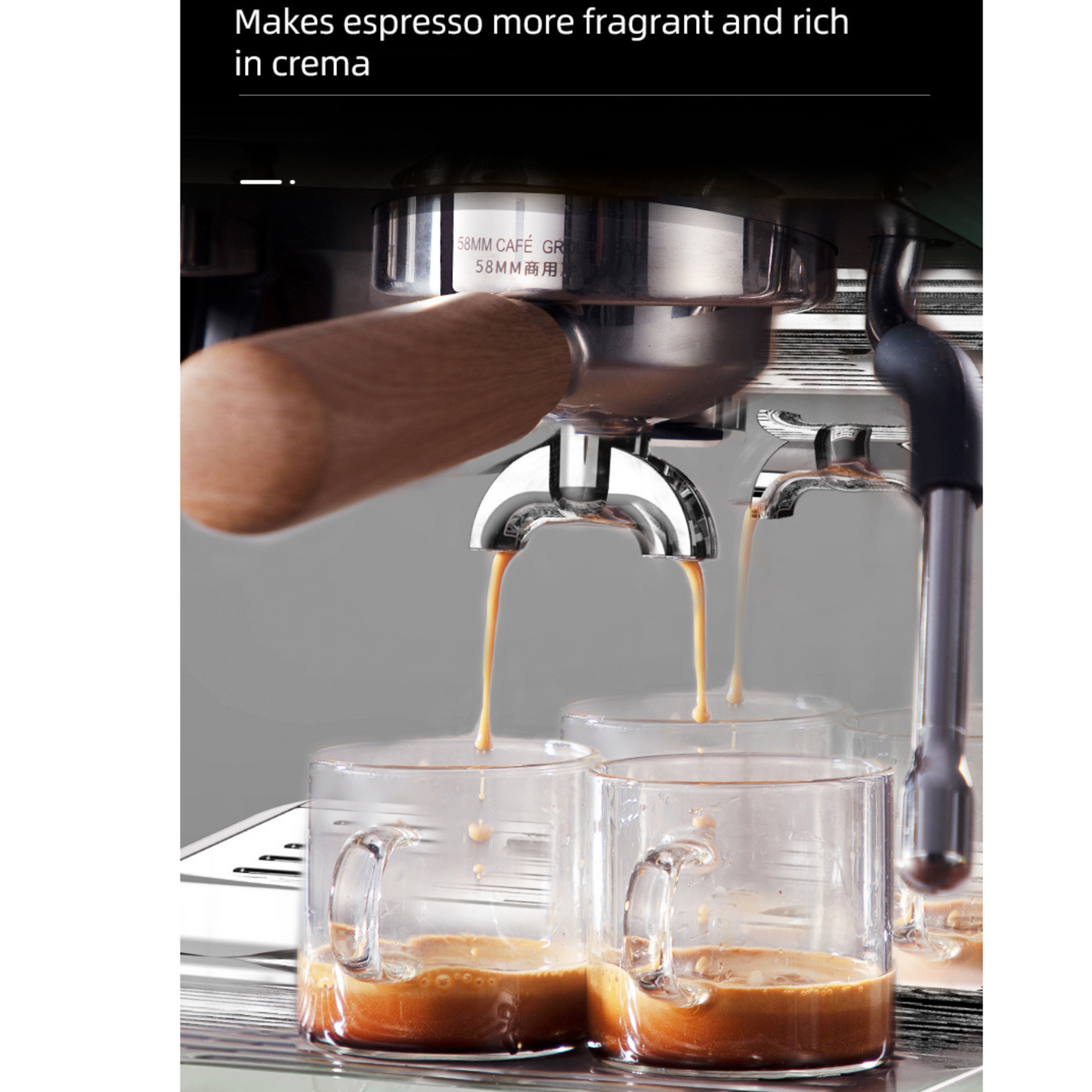 Touch Screen Cafe La Pavoni Espresso Machine