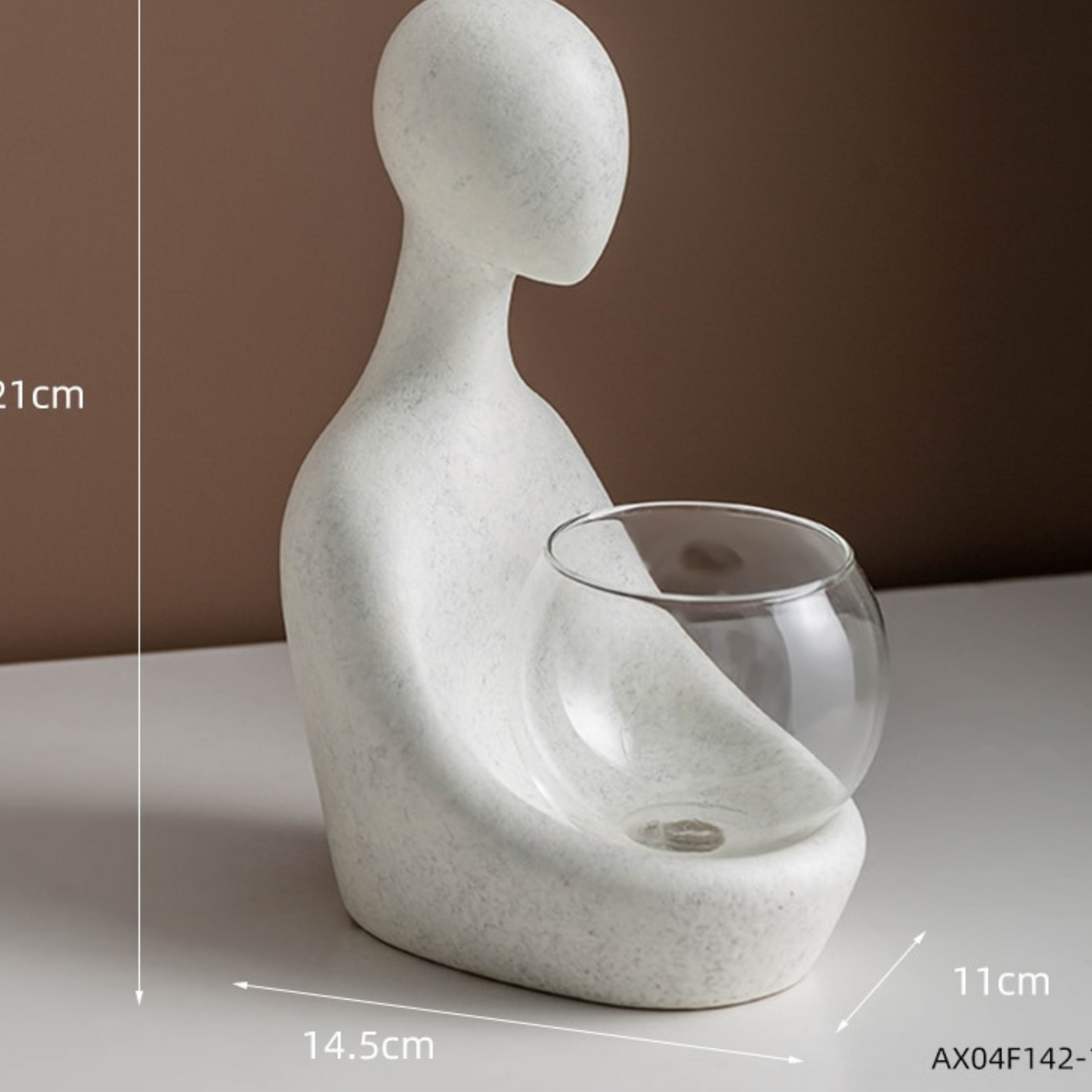 Resin Abstract Couple Statue