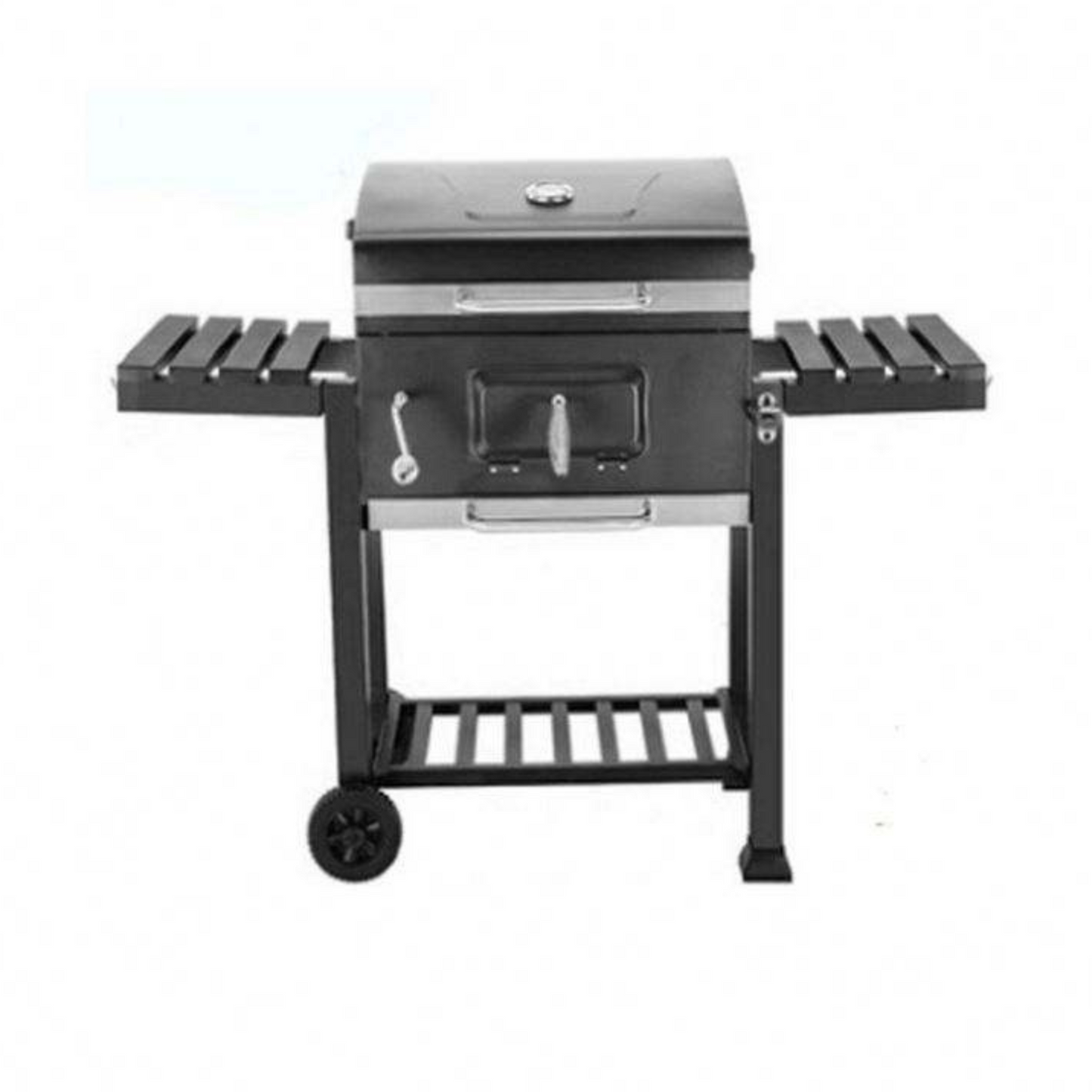 Trolley Barrel Smoker Charcoal BBQ Grill