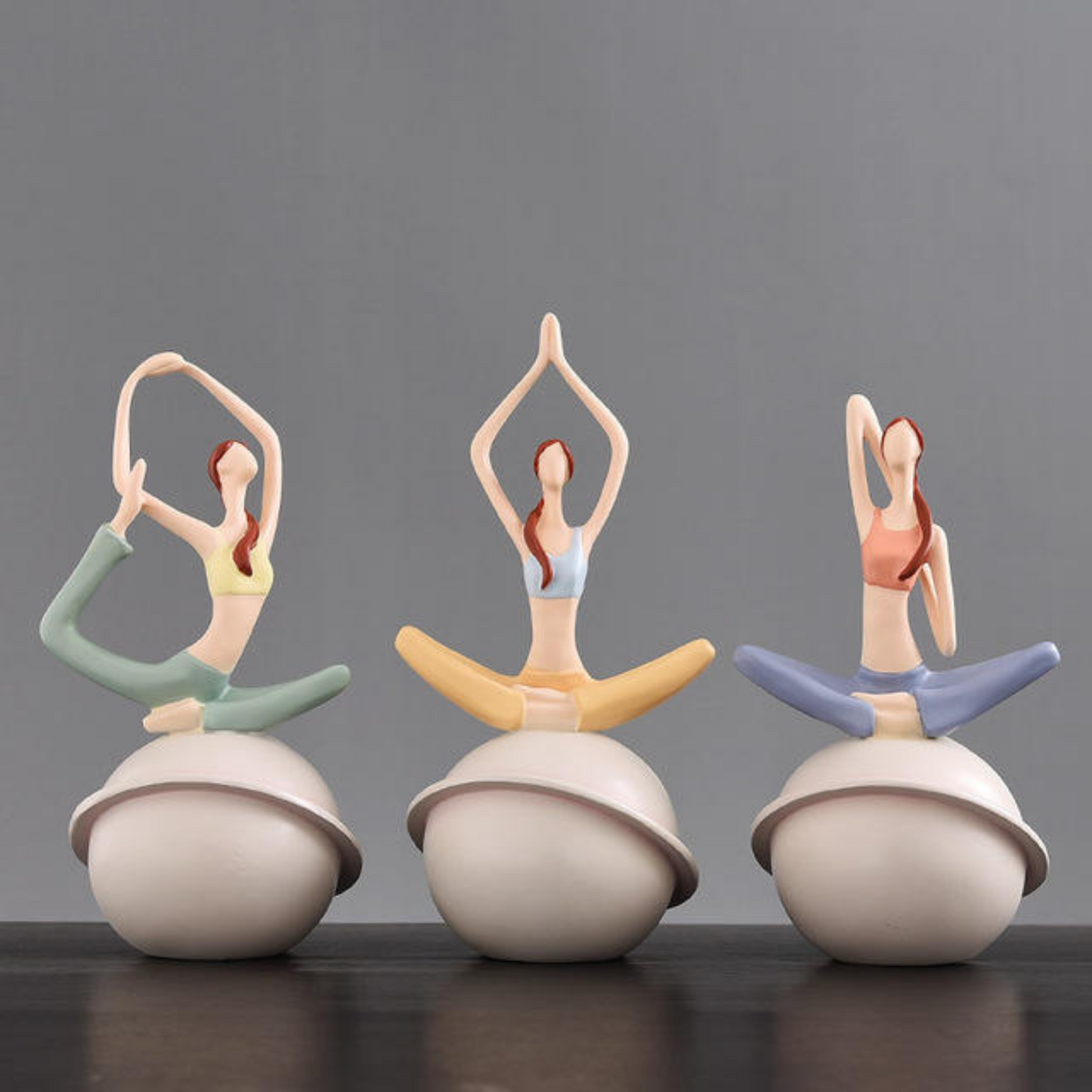 Home  Decoration Yoga-Inspired Sculptures
