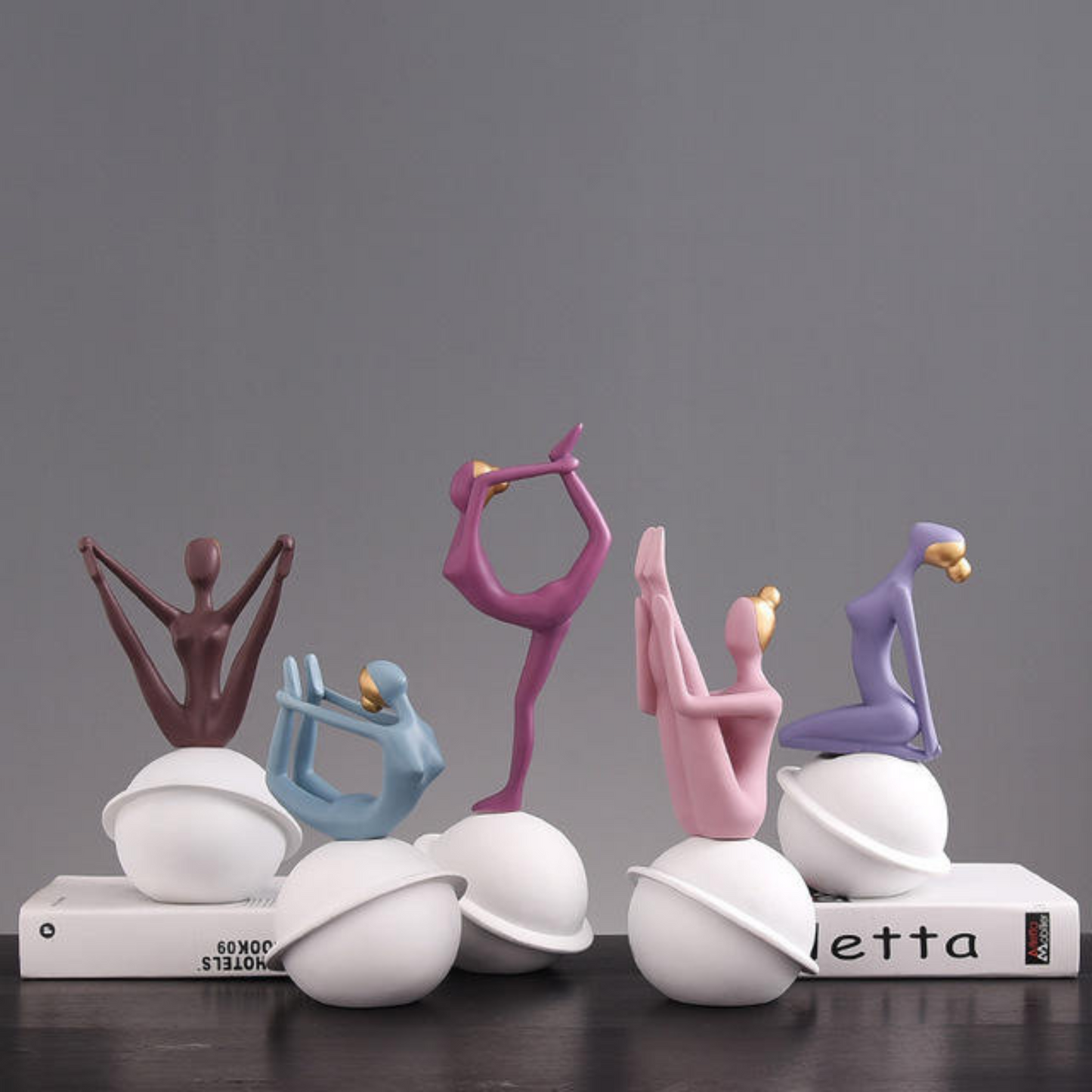 Home  Decoration Yoga-Inspired Sculptures