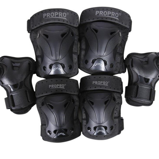 Child with Kids Sports Safety Pads