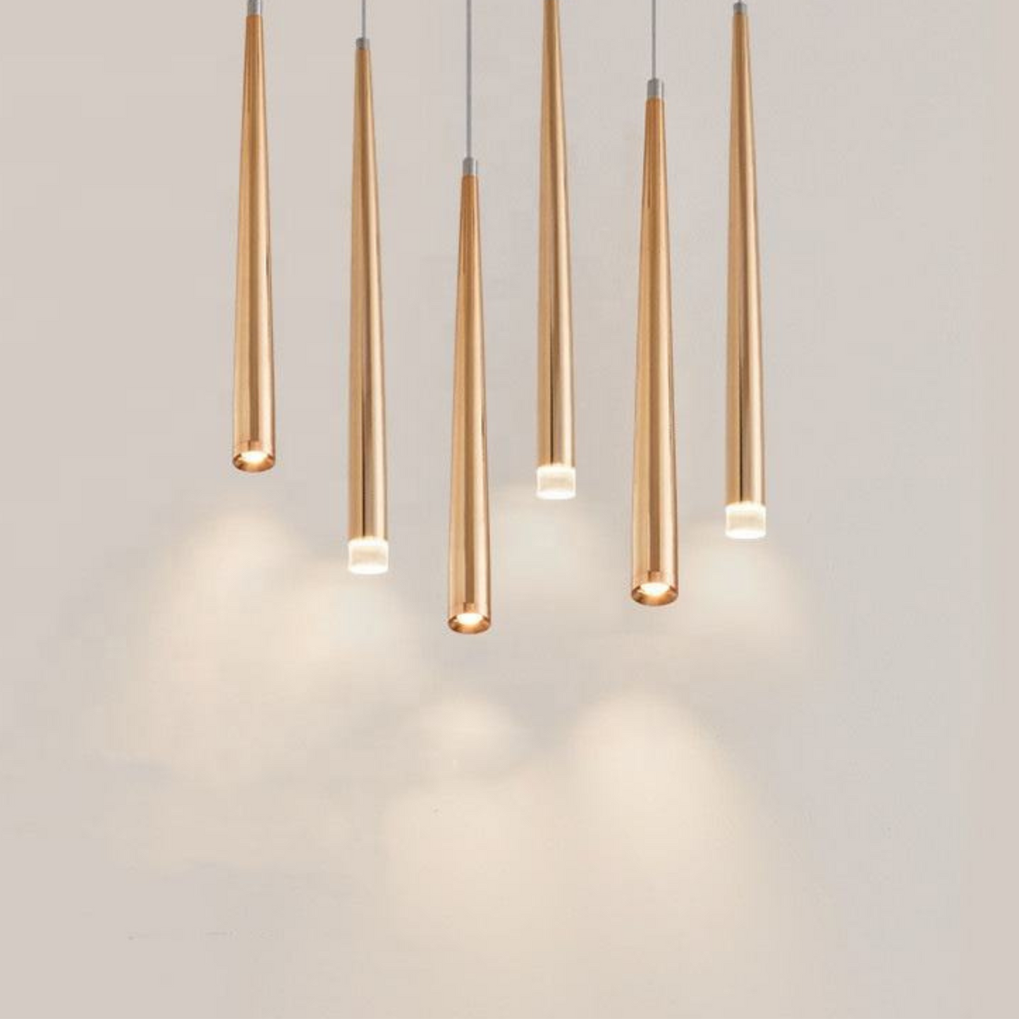 Long Tube Pendant Lights
