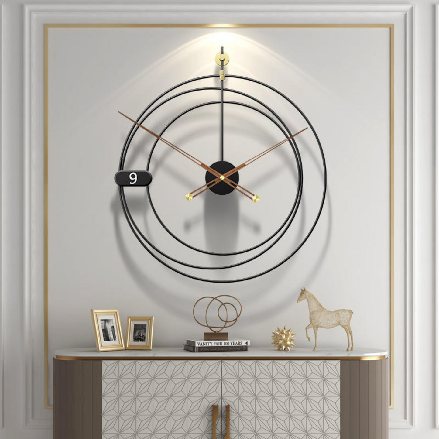 Stylish Luxury Wall Clocks for Art Lovers