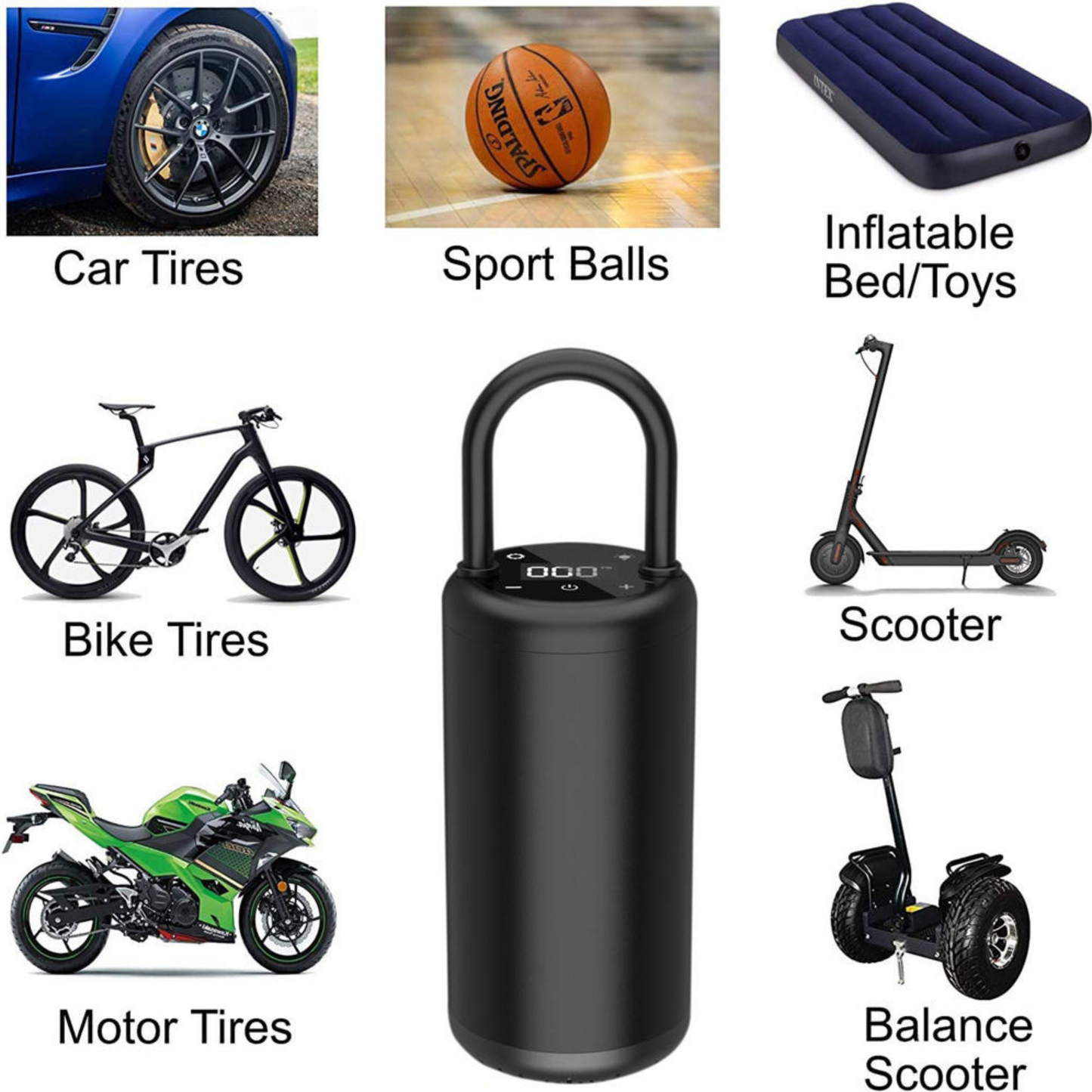 Portable Electric Tyre Air Inflator