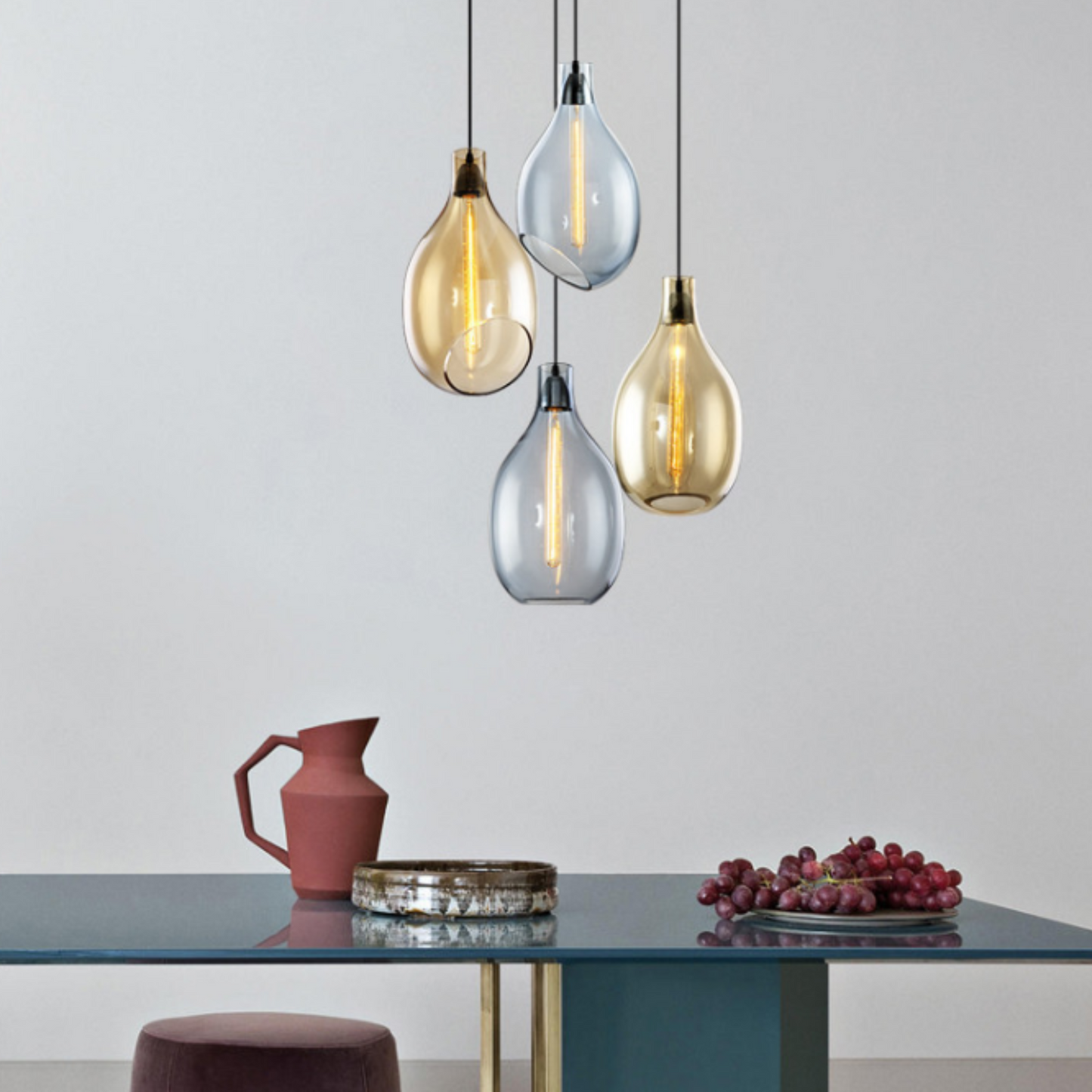 Nordic Glass Led Pendant Light