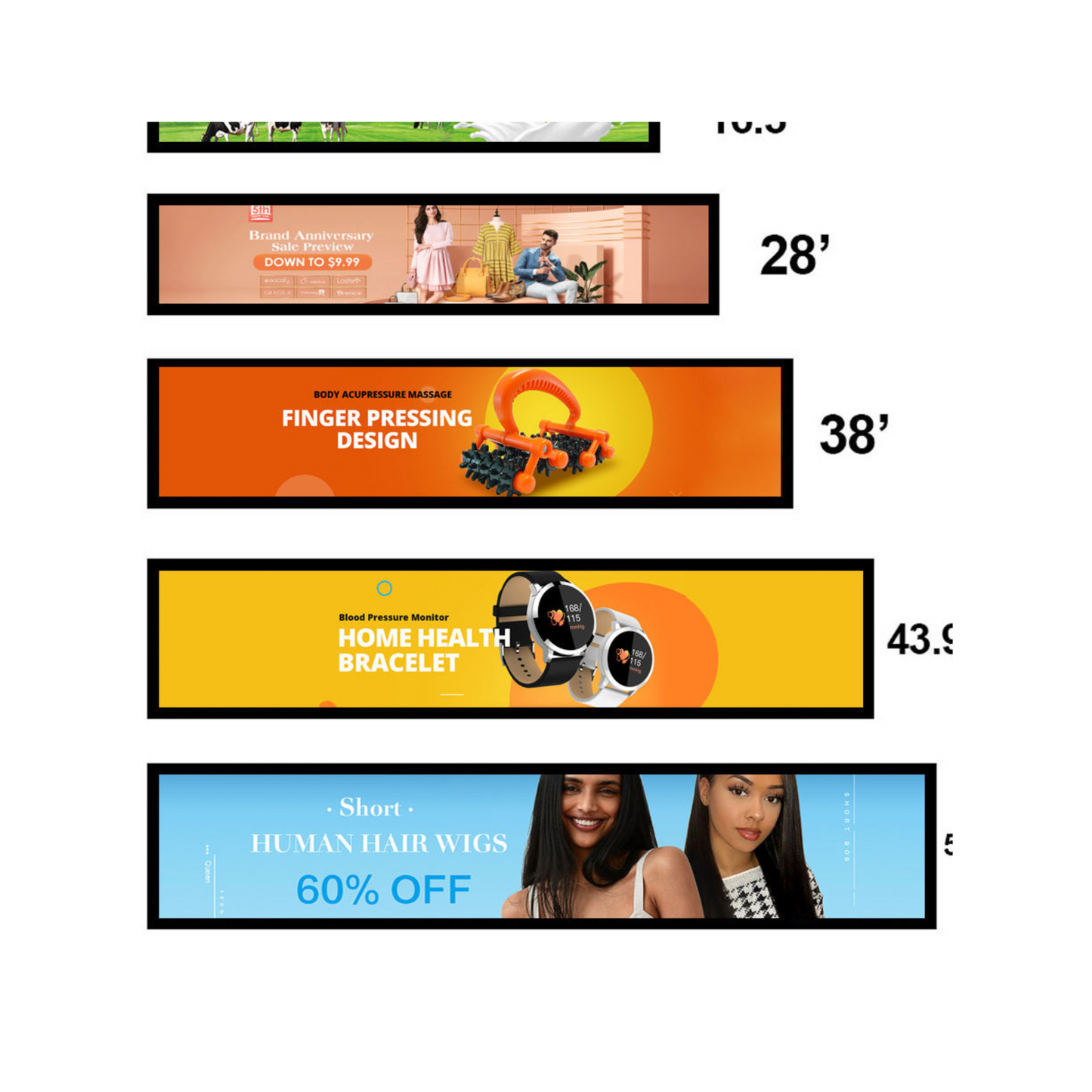 Stretched Bar Signage Solutions